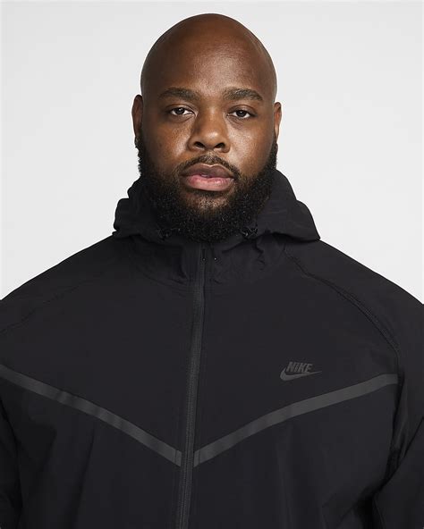 nike tech woven zwart
